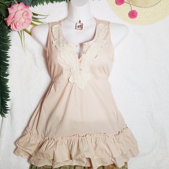 Blush Ruffle Tunic Top - Picture 3 of 5